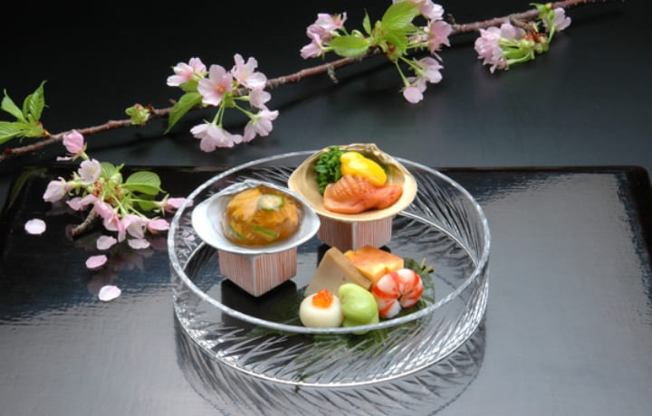 高級コース料理の一品